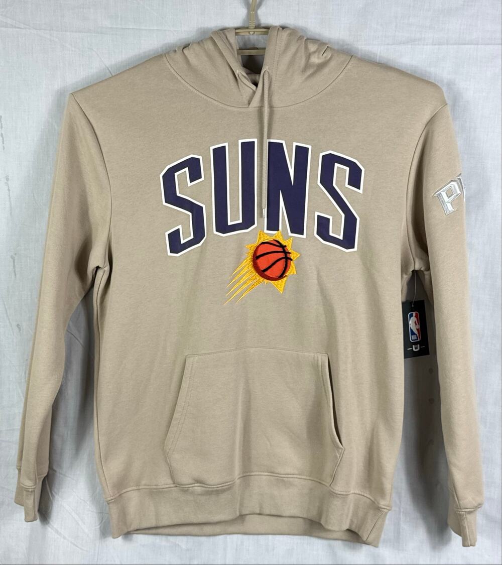 Phoenix Suns NWT NBA Licensed Unisex Beige Hoodie - size L